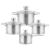 Set Oale Inox cu capac Zass Gourmet ZG-SCS 03 ProDesign DailyAppliances