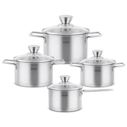 Set Oale Inox cu capac Zass Gourmet ZG-SCS 03 ProDesign DailyAppliances