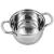 Oala din inox Zass Gourmet ZG-SC01-16 cu capac, Capacitate 1,9L ProDesign DailyAppliances