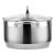 Oala din inox Zass Gourmet ZG-SC01-24 cu capac, Capacitate 6.1L ProDesign DailyAppliances