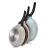 Set 3 tigai antiaderente din aluminiu turnat sub presiune Zass Gourmet ZG-ACS 03 Pastel ProDesign DailyAppliances