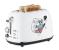 Prajitor de paine editie limitata TRISA Street Art, 7371.7112, 815 W, 6 nivele de rumenire, Tava firimituri, Design grafitti, Alb ProDesign DailyAppliances