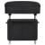 Cotieră auto universală, negru, 23x8x(30-38) cm ABS GartenMobel Dekor
