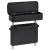 Cotieră auto universală, negru, 23x8x(30-38) cm ABS GartenMobel Dekor