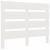 Cadru de pat Single, alb, 90x190 cm, lemn masiv de pin GartenMobel Dekor