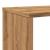 Bibliotecă, stejar artizanal, 132x29x141,5 cm, lemn prelucrat GartenMobel Dekor
