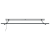 Marchiză retractabilă automată roșie și albă 300x250 cm GartenMobel Dekor