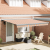 Awning Retractabil Automatic cu Dungi Multicolore 400x300 cm GartenMobel Dekor