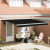 Marchiză automată retractabilă neagră 400x300 cm GartenMobel Dekor