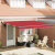 Marchiză retractabilă manuală  Roșie 400x300 cm GartenMobel Dekor