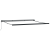 Marchiză manuală retractabilă cu LED galben și portocaliu 400x350 cm GartenMobel Dekor