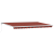 Marciză retractabilă automată portocalie și marron 500x300 cm GartenMobel Dekor