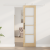 Ușă Glisantă  cu Set de Accesorii 'ORKDAL'Lemn Solid & Sticlă GartenMobel Dekor