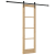 Ușă glisantă  cu set de accesorii 61x198.5 cm Lemn solid de pin GartenMobel Dekor