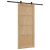 Ușa glisantă  cu set de accesorii 86x198.5 cm din lemn masiv de pin GartenMobel Dekor
