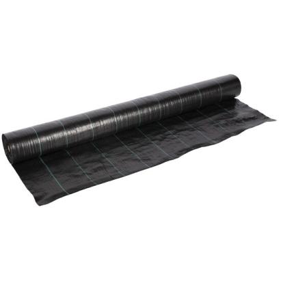 Folie antiburuieni, polietilena, tesuta, neagra, 100 g/m2, 1.5x100 m, Micul Fermier GartenVIP DiyLine