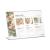 Rama foto plexiglas, format a4, landscape, suport de birou tip l transparent MultiMark GlobalProd