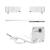 Set Motor LUXION + Sina Draperie cu Deschiere Laterala, Lungime 3M, Control Telefon SmartElectro IntelligentHouse