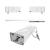 Set Motor LUXION + Sina Draperie cu Deschiere Laterala, Lungime 3M, Control Telefon SmartElectro IntelligentHouse