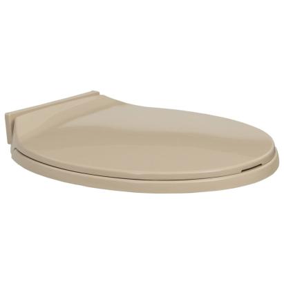 Capac WC cu închidere silențioasă, bej, oval GartenMobel Dekor