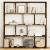 Bibliotecă, stejar fumuriu, 132x29x141,5 cm, lemn prelucrat GartenMobel Dekor