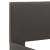 Cadru de pat cu LED, gri, 90 x 200 cm, piele ecologică GartenMobel Dekor