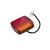 Set lampa spate LED 110x105 mm, 5 functii, iluminare numar, stanga/dreapta Cod: H5-363PC Automotive TrustedCars