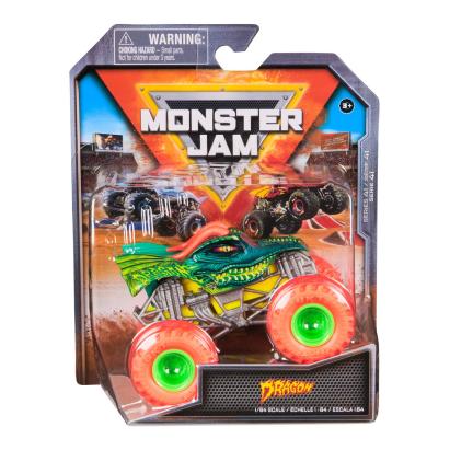 MONSTER JAM MASINUTA METALICA DRAGON SCARA 1 LA 64 SuperHeroes ToysZone