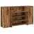 Birou de recepție Lemn vechi 180x50x103,5 cm Lemn prelucrat GartenMobel Dekor