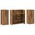 Birou de recepție Lemn vechi 180x50x103,5 cm Lemn prelucrat GartenMobel Dekor