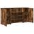 Birou de recepție stejar afumat 200x50x103,5 cm lemn prelucrat GartenMobel Dekor