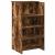 Birou de recepție stejar afumat 135x50x103,5 cm lemn prelucrat GartenMobel Dekor