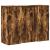 Birou de recepție stejar afumat 135x50x103,5 cm lemn prelucrat GartenMobel Dekor