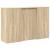 Birou de recepție Stejar Sonoma 155x50x103,5 cm Lemn prelucrat GartenMobel Dekor