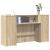 Birou de recepție Stejar Sonoma 180x50x103,5 cm Lemn prelucrat GartenMobel Dekor
