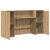 Birou de recepție Stejar Artisan 180x50x103,5 cm Lemn prelucrat GartenMobel Dekor