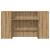 Birou de recepție Stejar Artisan 180x50x103,5 cm Lemn prelucrat GartenMobel Dekor