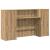 Birou de recepție Stejar Artisan 180x50x103,5 cm Lemn prelucrat GartenMobel Dekor