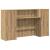 Birou de recepție Stejar Artisan 180x50x103,5 cm Lemn prelucrat GartenMobel Dekor