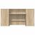 Birou de recepție Stejar Sonoma 200x50x103,5 cm Lemn prelucrat GartenMobel Dekor