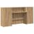 Birou de recepție Stejar Artisan 200x50x103,5 cm Lemn prelucrat GartenMobel Dekor