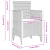 Set de mese de 5 piese cu perne Antracit Poly Rattan GartenMobel Dekor