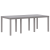 Set Masă 9 Piese Grădină cu Perne Gri Deschis Ratan Sintetic GartenMobel Dekor