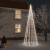 Brad de Crăciun cu țăruș, 732 LED-uri, alb rece, 500 cm GartenMobel Dekor