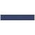 Panouri de perete 12 buc. albastru 90x15 cm textil 1,62 m² GartenMobel Dekor