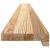 Pervaz 2 buc lemn masiv de stejar netratat 160x15x2 cm GartenMobel Dekor