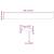 Pervaz 2 buc lemn masiv de stejar netratat 160x15x2 cm GartenMobel Dekor