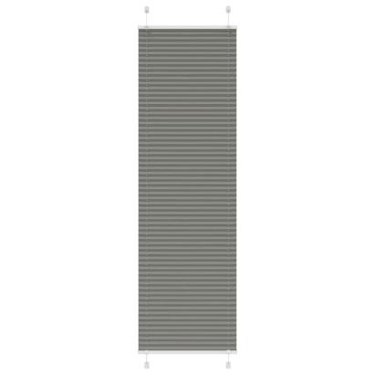 Jaluză plisată Antracit 65x200 cm Lățime țesătură 64,4 cm GartenMobel Dekor