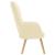 Scaun de relaxare, crem, material textil GartenMobel Dekor
