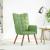 Scaun de relaxare, verde deschis, catifea GartenMobel Dekor